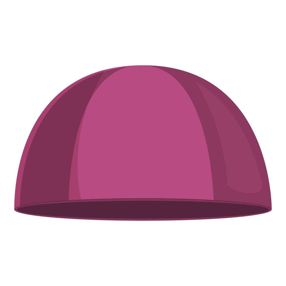 Swim cap icon cartoon vector. Perfect sea design vector