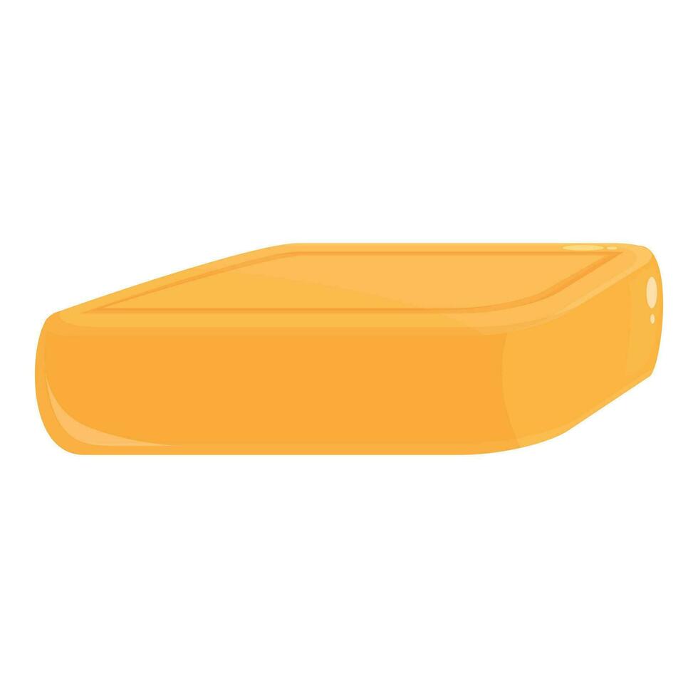 Orange fruit soap icon cartoon vector. Cosmetic natural vector