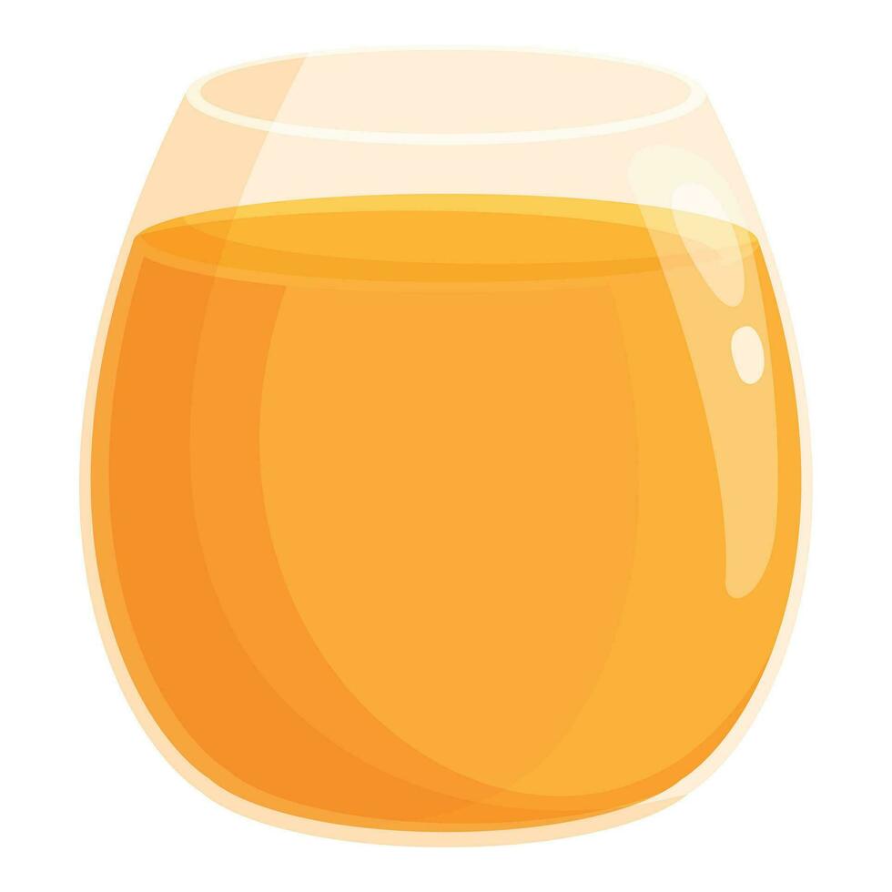 Glass apple cider pot icon cartoon vector. Basket cooking vector
