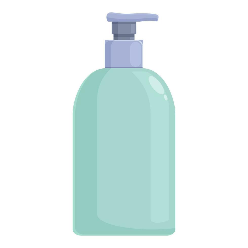 Water bar soap icon cartoon vector. Cleansing agent vector