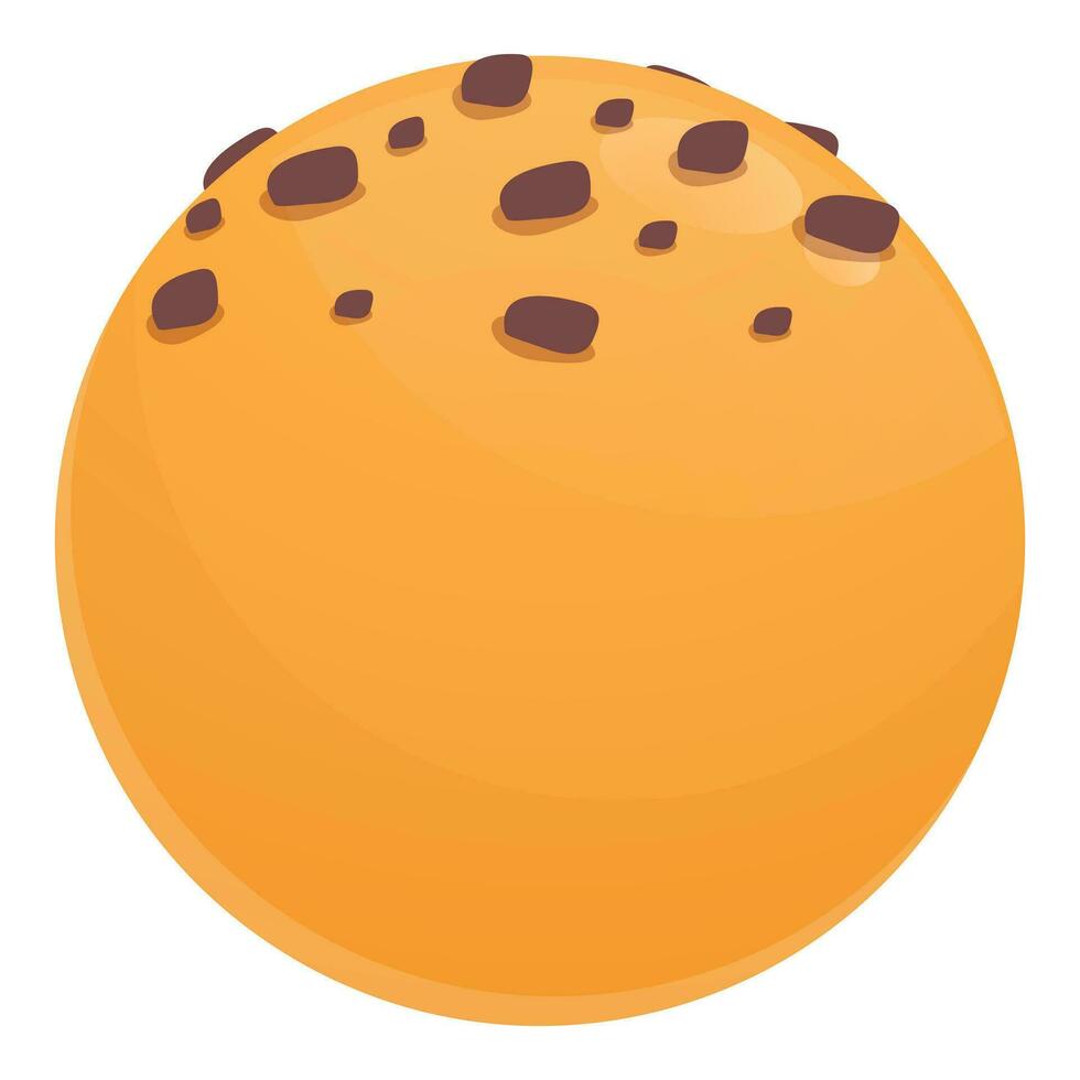 azúcar bomba icono dibujos animados vector. caramelo postre pelota vector