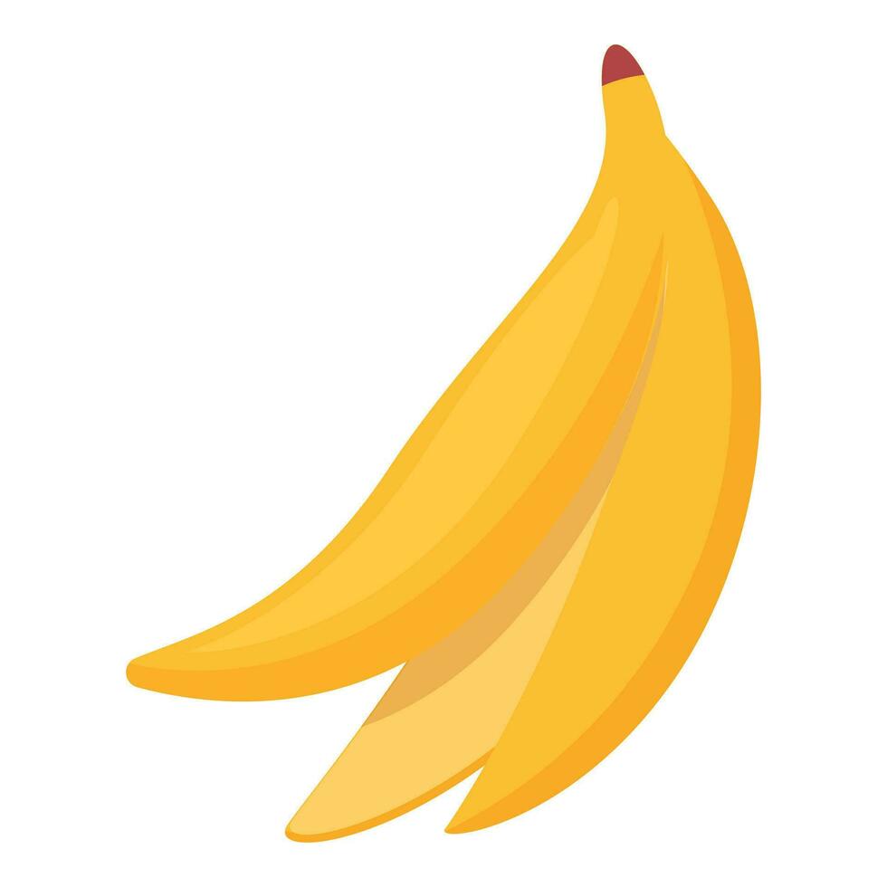 Banana organic waste icon cartoon vector. Ecology sort trash vector