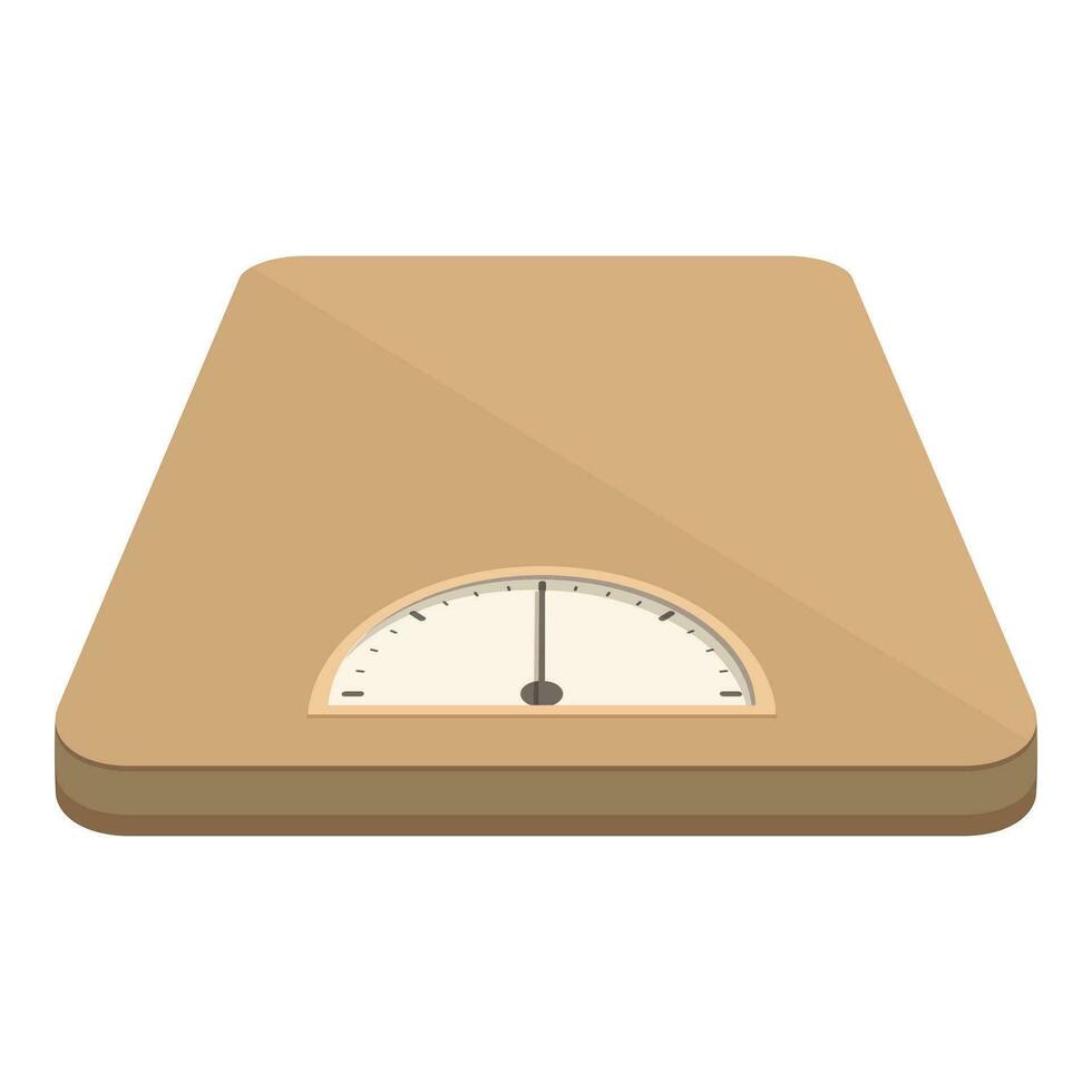 Compare measure scales icon cartoon vector. Kitchen tool vector