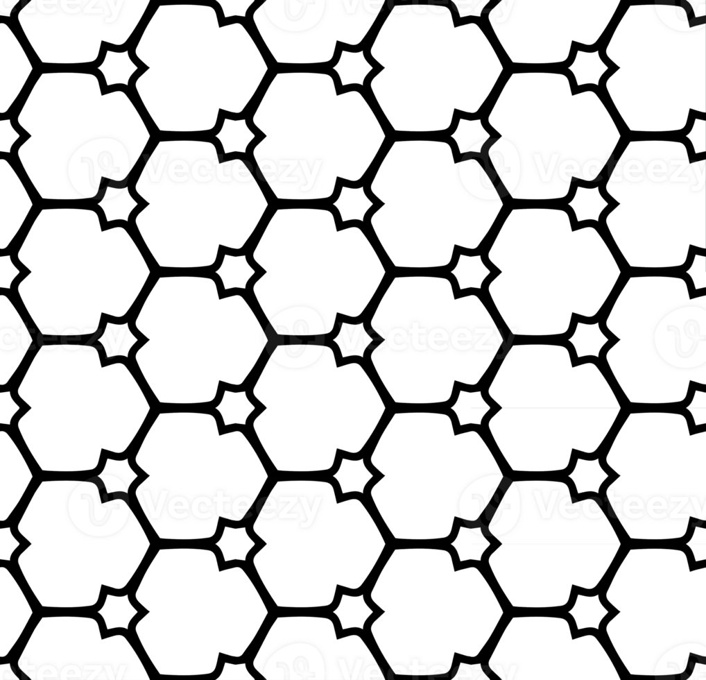 Black seamless abstract pattern. Overlay for background and backdrop. Ornamental design. PNG graphic illustration with transparent background.