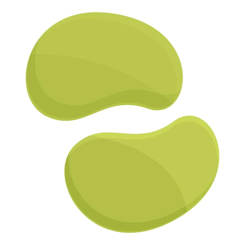 Man eye patches icon cartoon vector. Adul face care vector