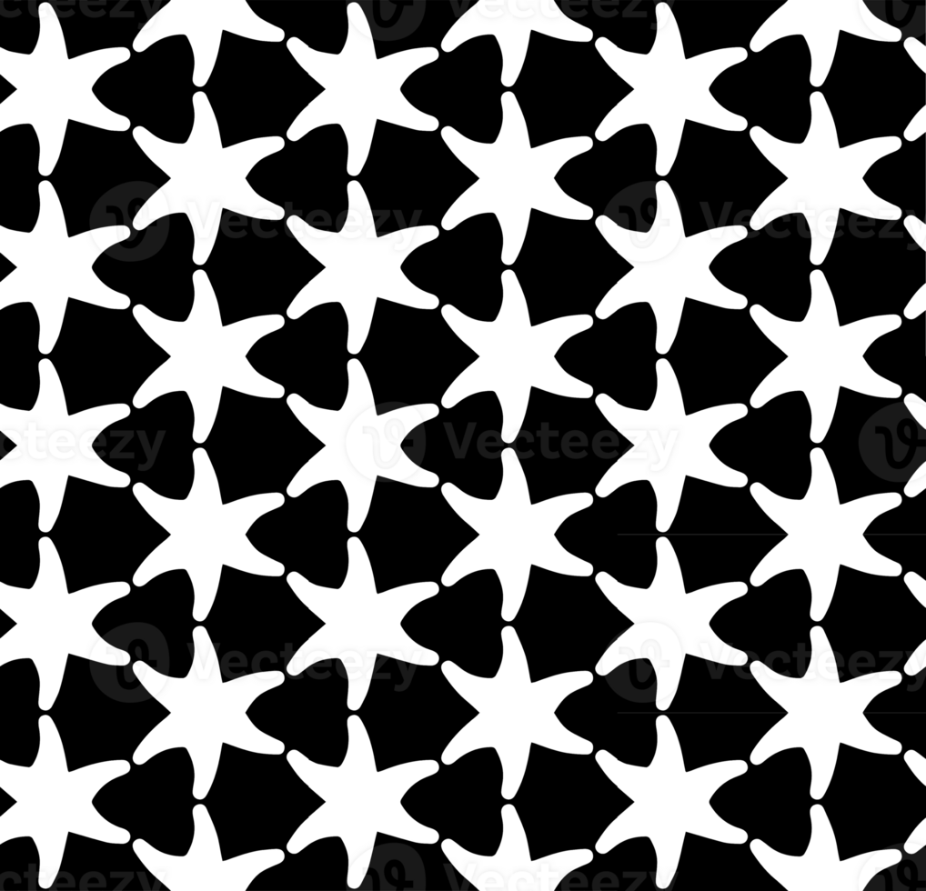 Black seamless abstract pattern. Overlay for background and backdrop. Ornamental design. PNG graphic illustration with transparent background.