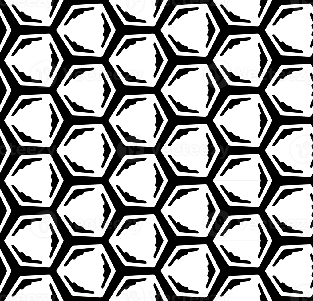 Black seamless abstract pattern. Overlay for background and backdrop. Ornamental design. PNG graphic illustration with transparent background.