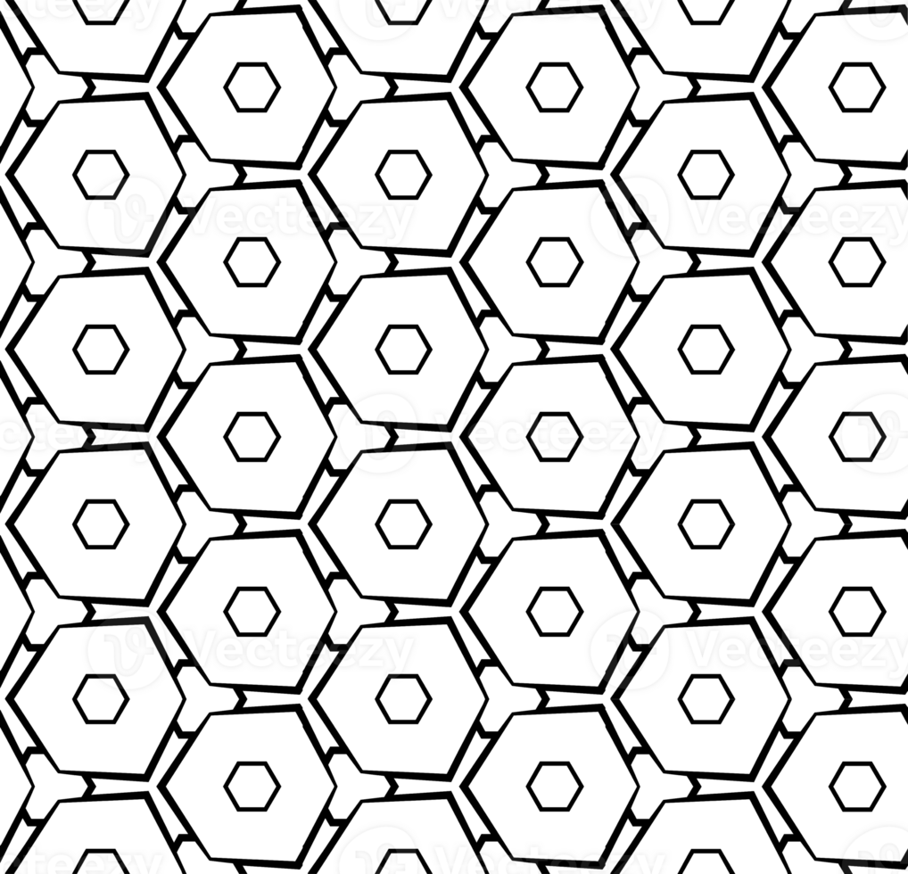 Black seamless abstract pattern. Overlay for background and backdrop. Ornamental design. PNG graphic illustration with transparent background.