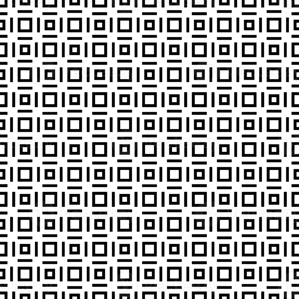 Black seamless abstract pattern. Overlay for background and backdrop. Ornamental design. PNG graphic illustration with transparent background.