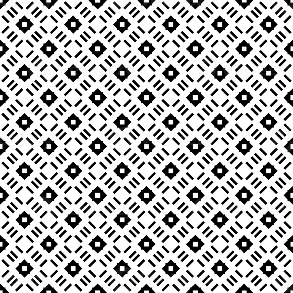Black seamless abstract pattern. Overlay for background and backdrop. Ornamental design. PNG graphic illustration with transparent background.