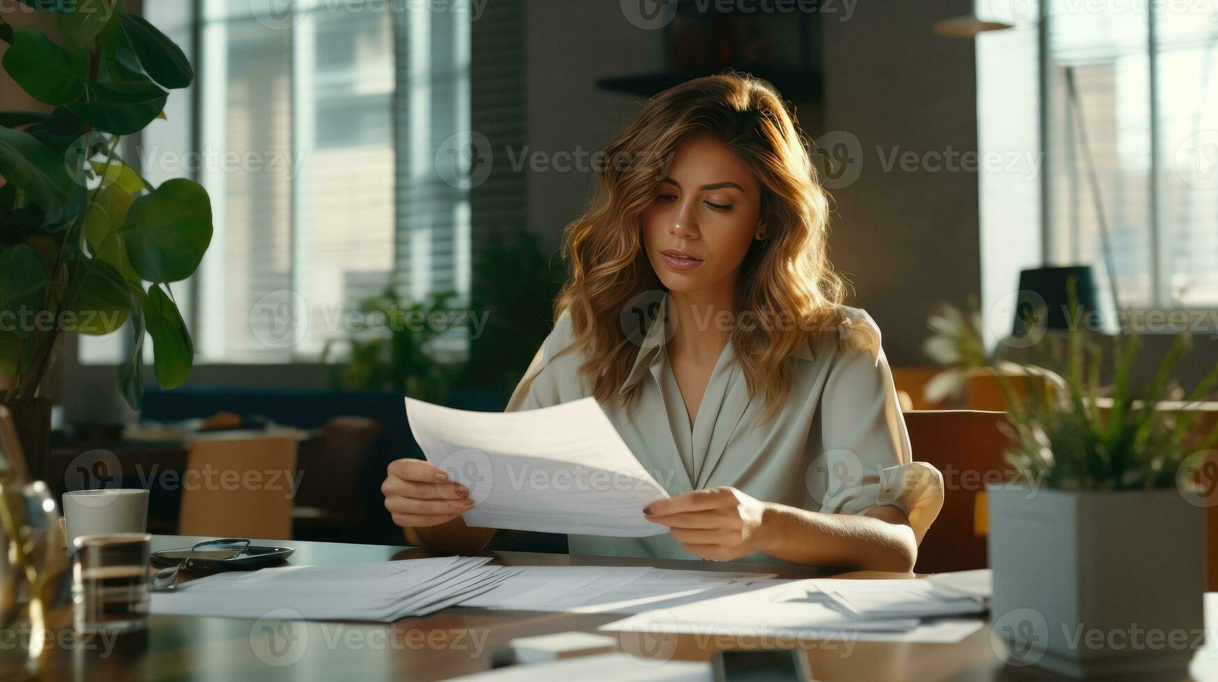 ai generado financiero gestión. mujer estrategia familia presupuesto y negocio cuentas presupuesto pericia. mujer organizando finanzas para familia y negocio. financiero asignación de tareas foto