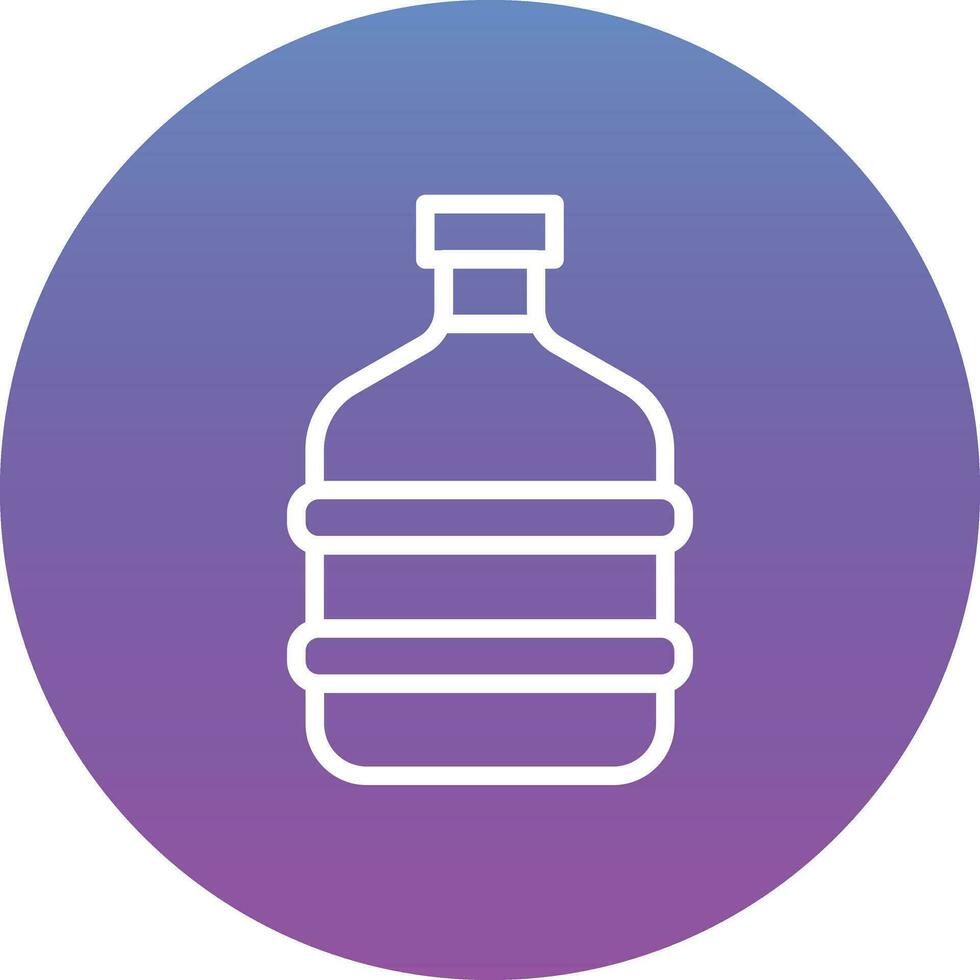 Water Canteen Vector Icon