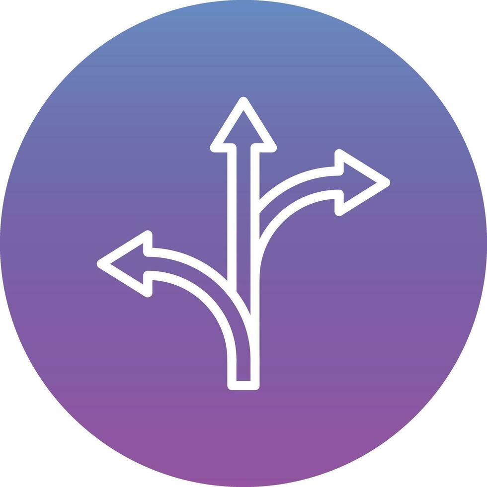 Directions Vector Icon