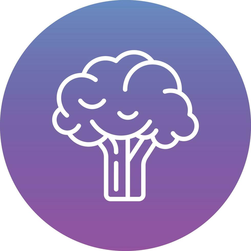 Broccoli Vector Icon