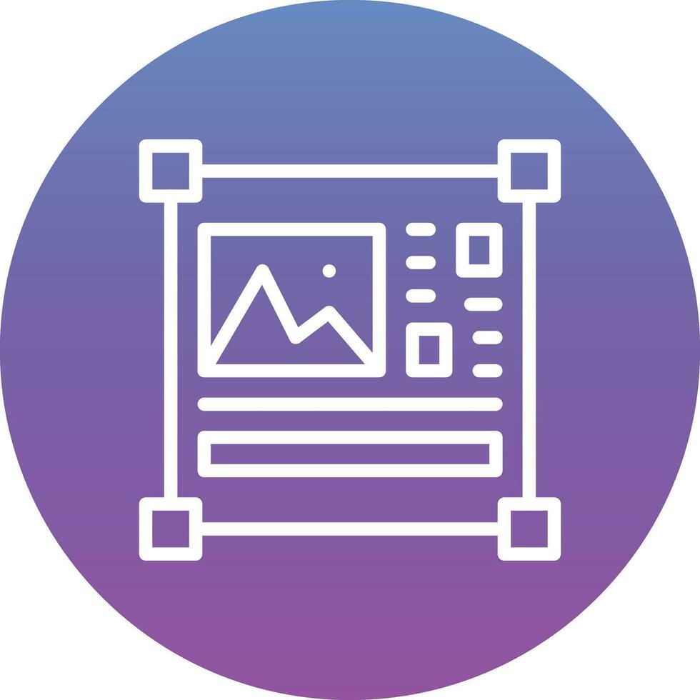 Web Layout Vector Icon
