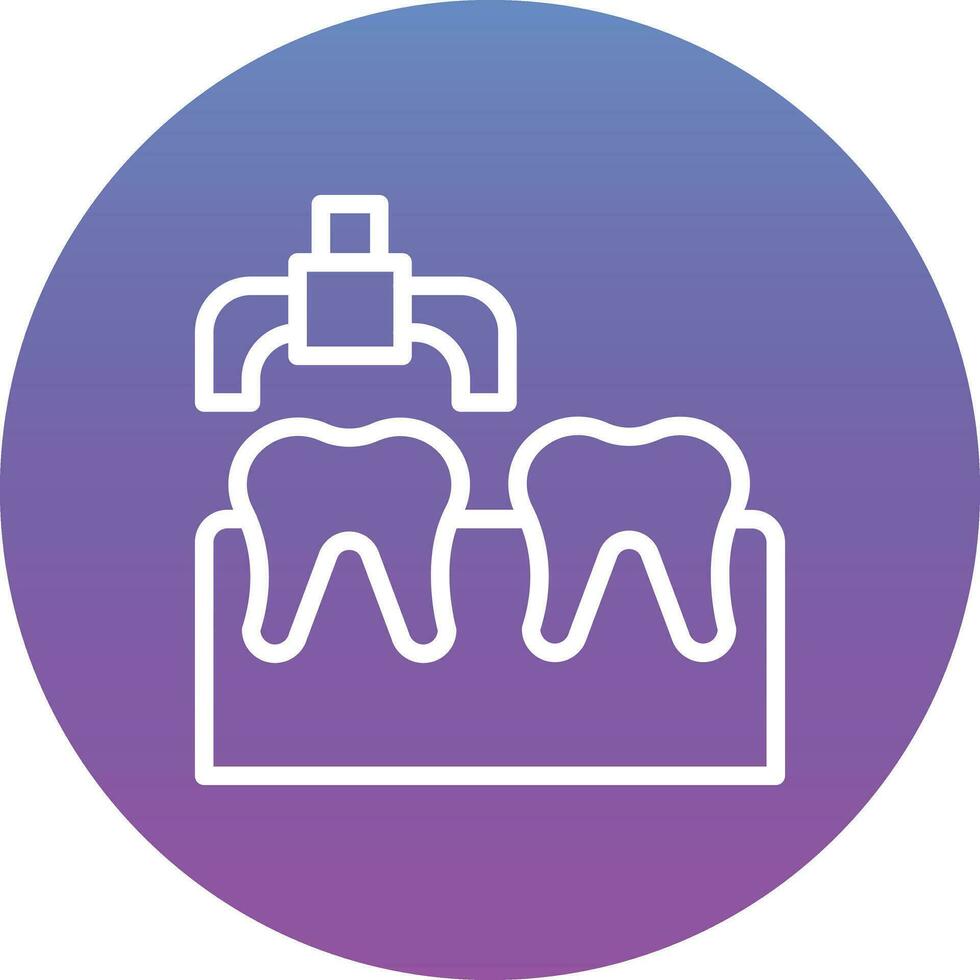 Tooth Extraction Vector Icon