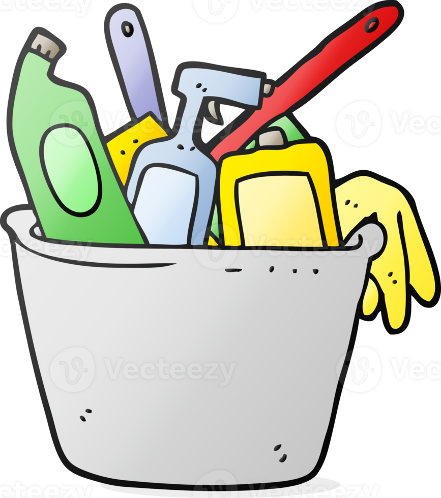 cleaning products cartoon png