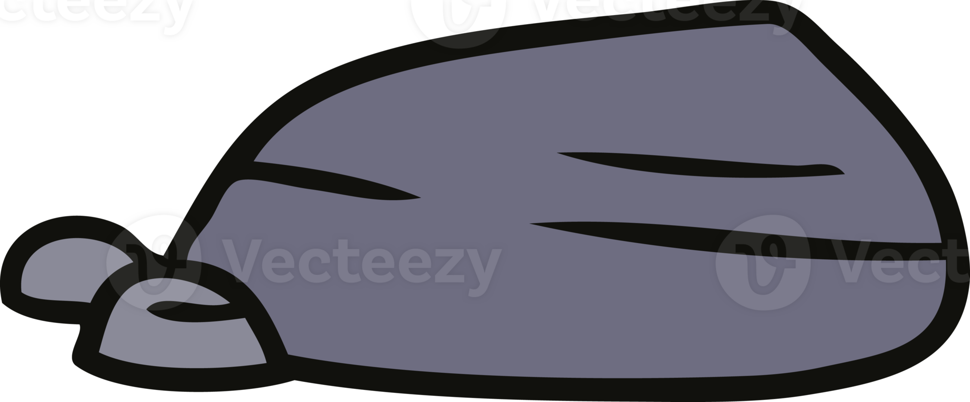 cartoon doodle of stone and pebbles png