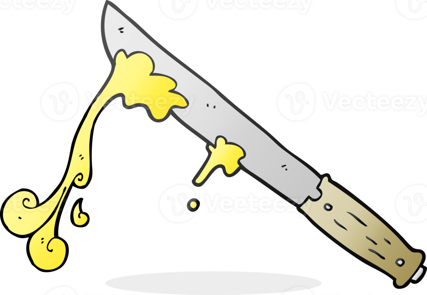 cartoon butter knife 36485971 PNG