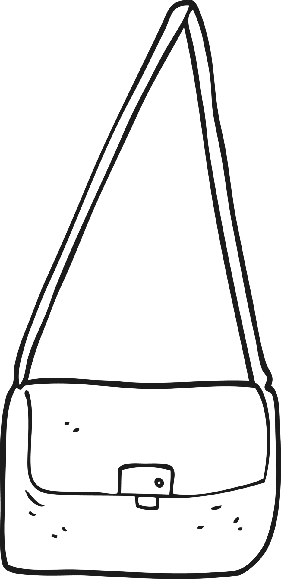 negro y blanco dibujos animados bolso 36485993 PNG