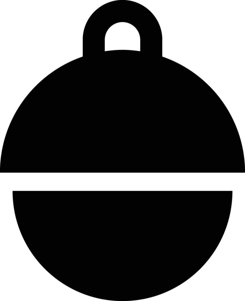 Rounded filled Ball  icon. vector
