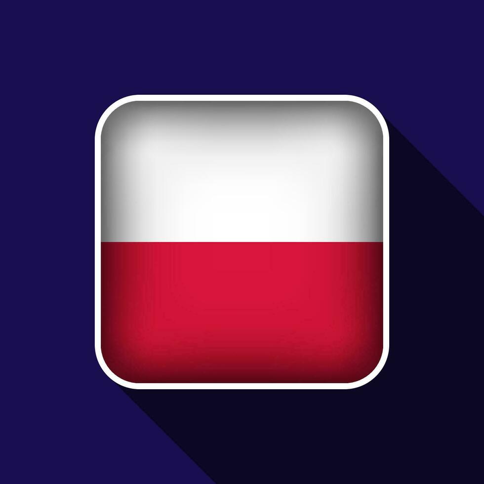 plano Polonia bandera antecedentes vector ilustración
