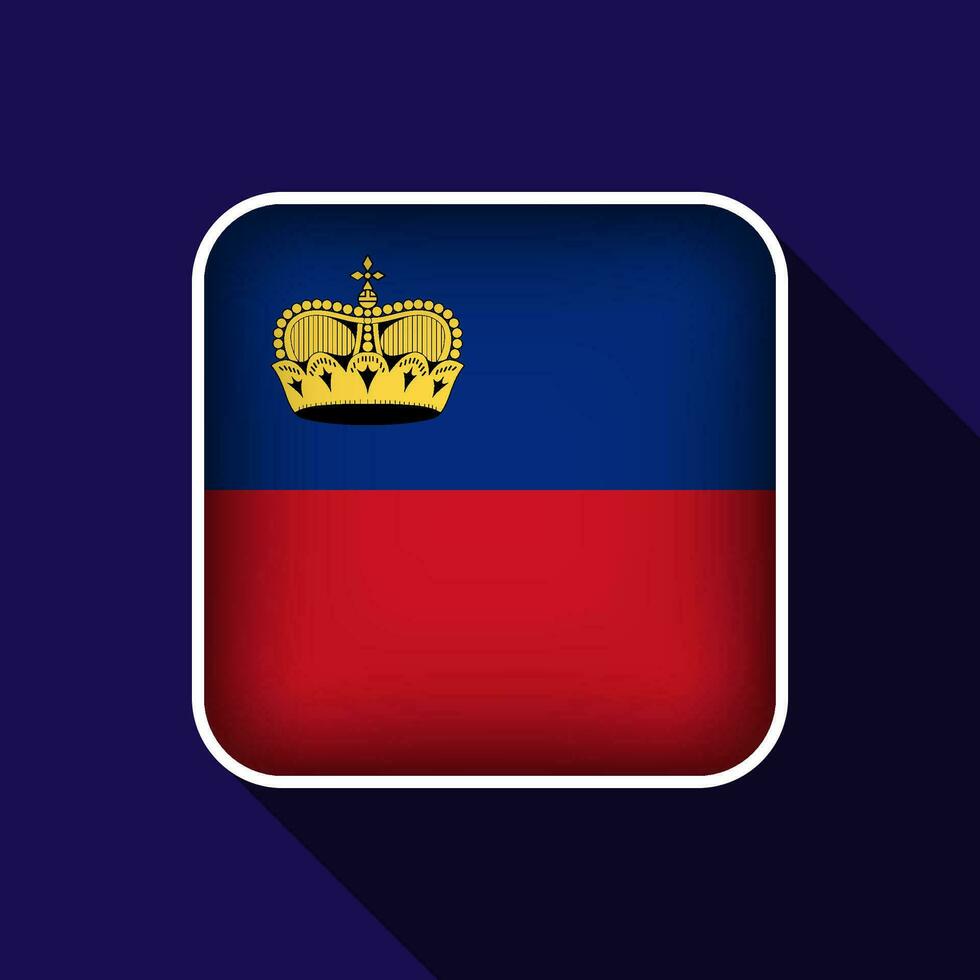 plano Liechtenstein bandera antecedentes vector ilustración