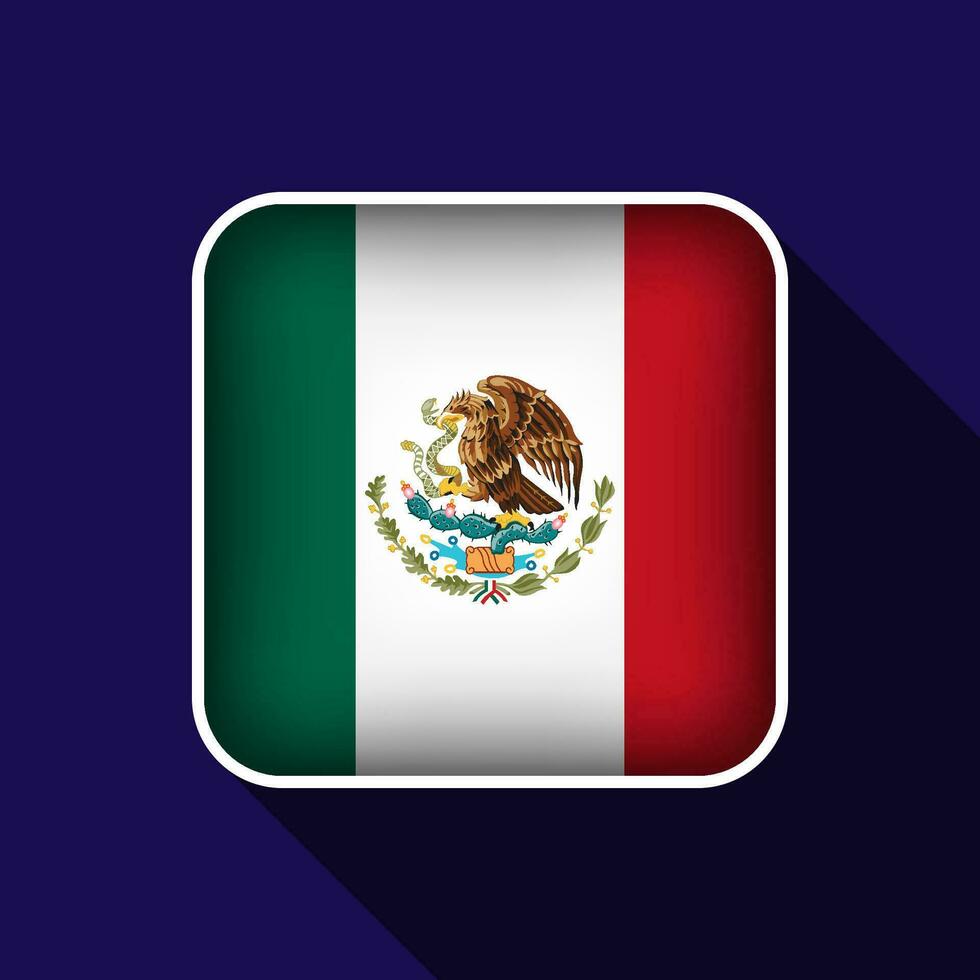 plano mexico bandera antecedentes vector ilustración