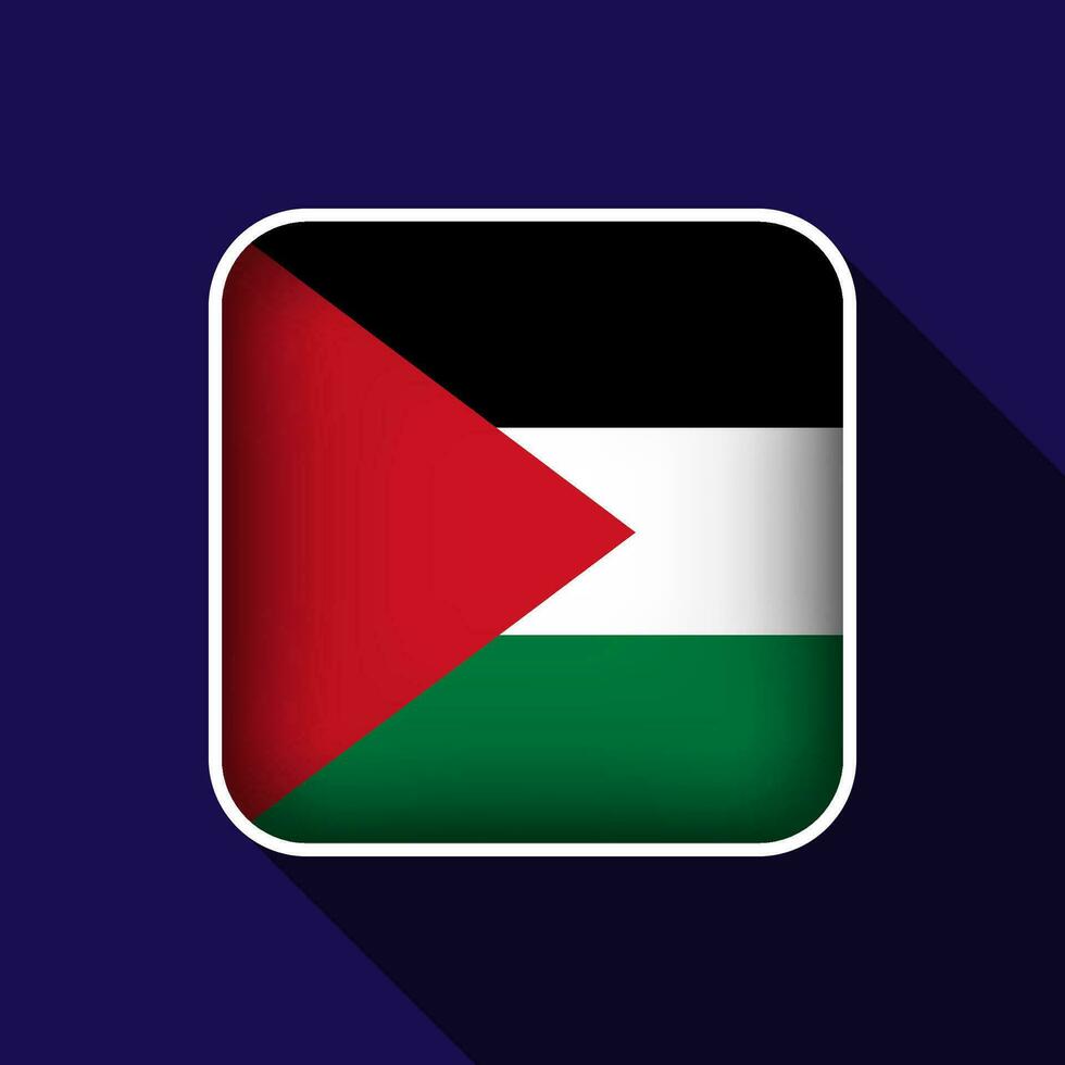 plano Palestina bandera antecedentes vector ilustración