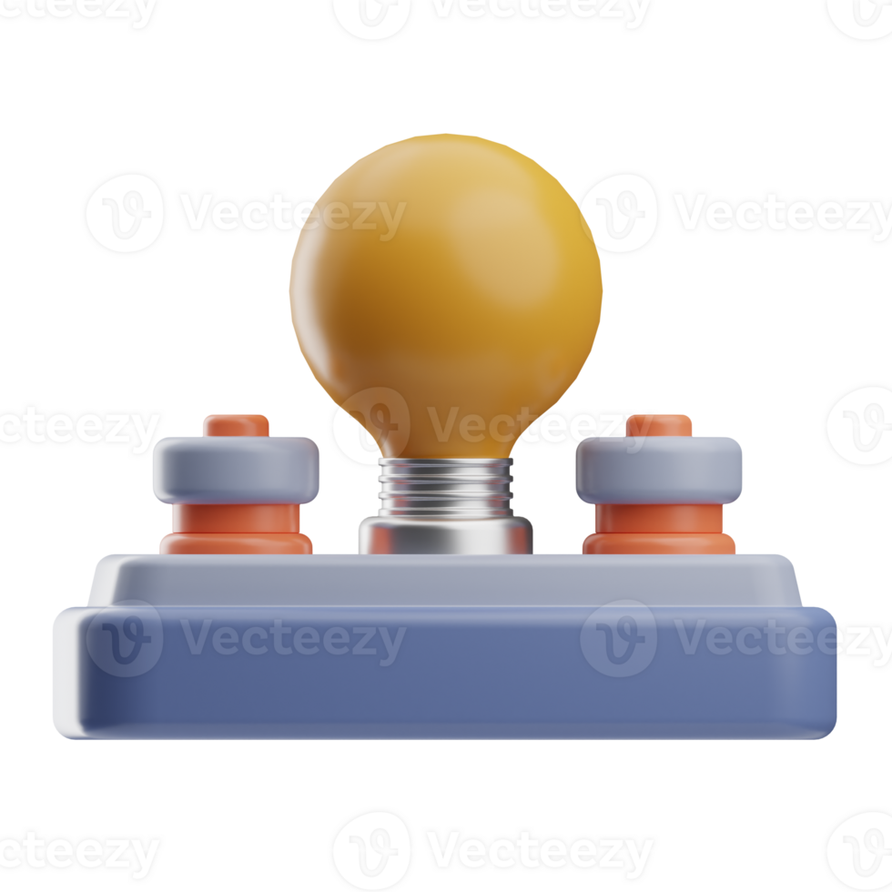 Ingenieurwesen Objekt Lampe 3d Illustration png