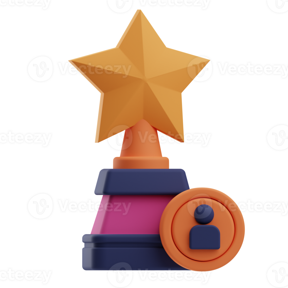 Recruitment Object Achievement 3D Illustration png