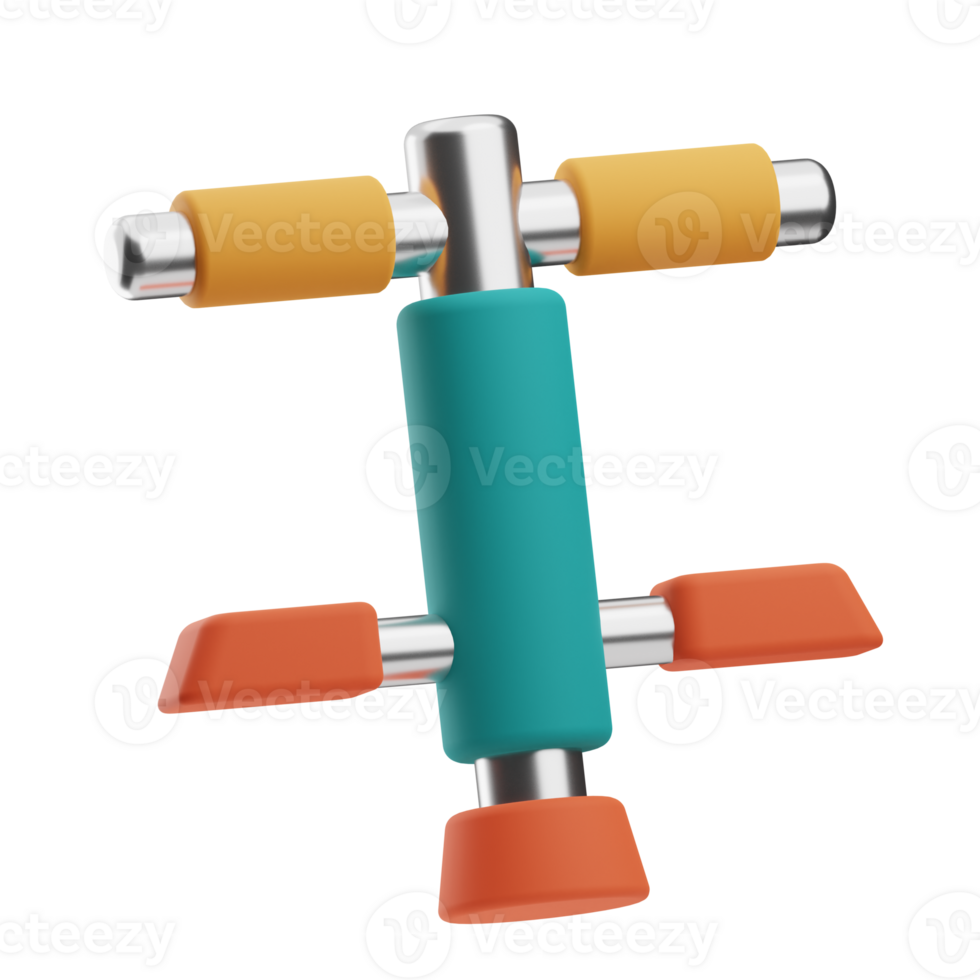 Daycare Object Pogo Stick 3D Illustration 36487158 PNG