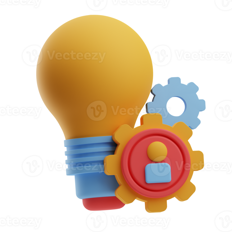 Mentoring and Training Object Exchange Ideas 3D Illustration png