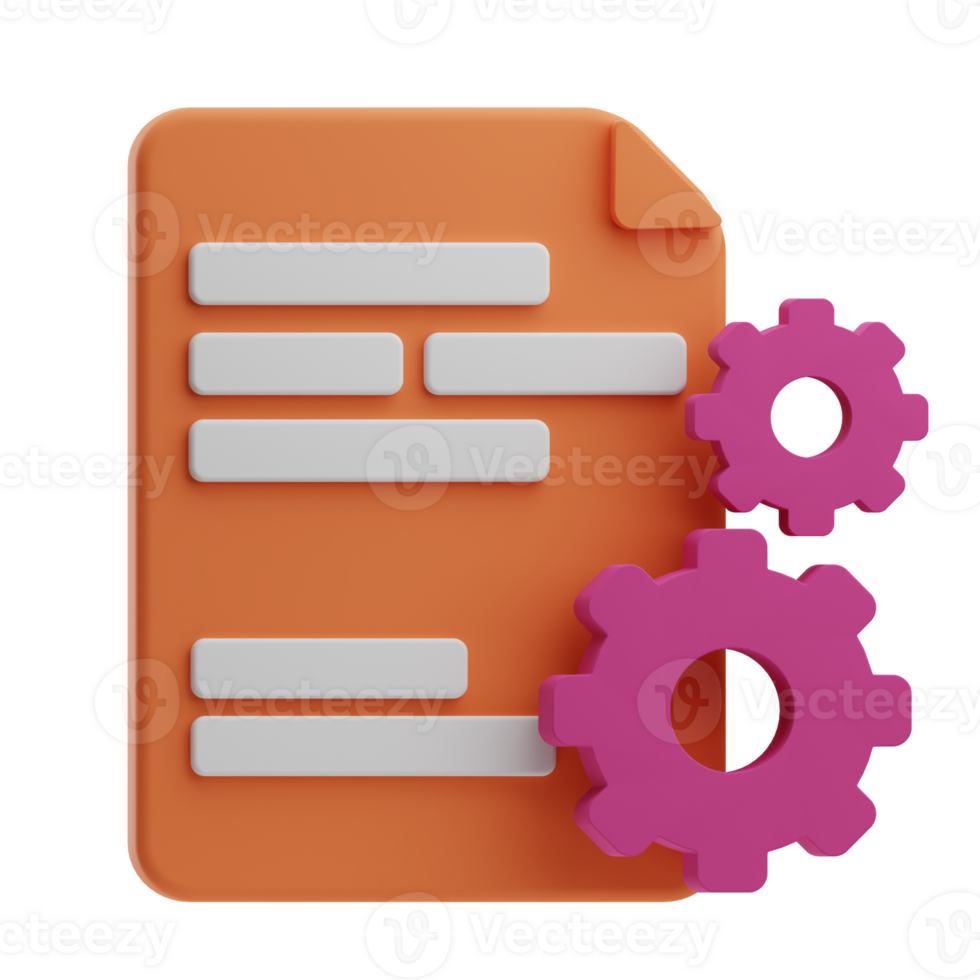 Recruitment Object Content 3D Illustration png