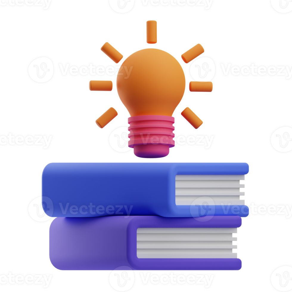 Human Resources Object Learning 3D Illustration png