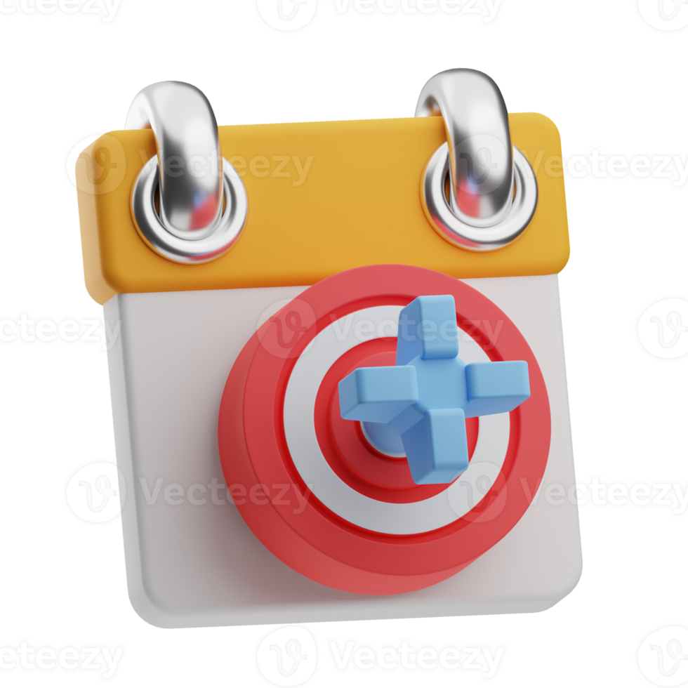 Mentoring and Training Object Target 3D Illustration png