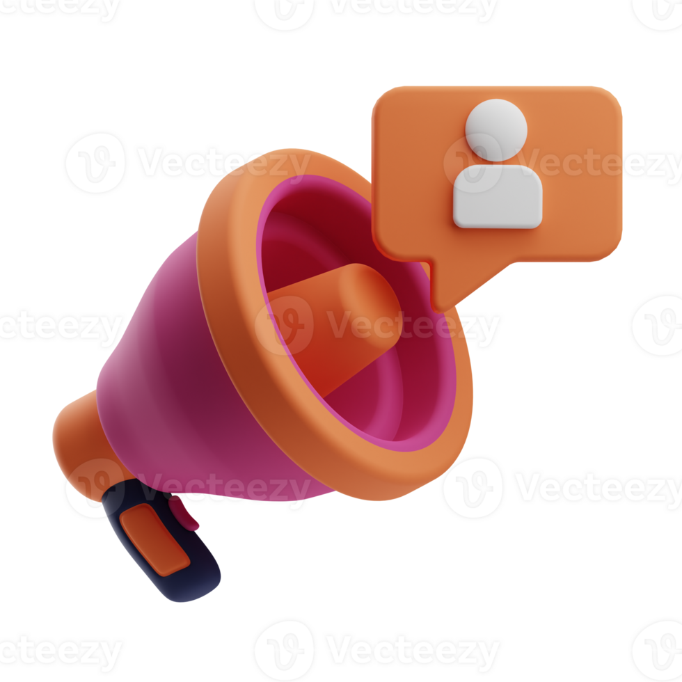 Recruitment Object Hiring 3D Illustration png