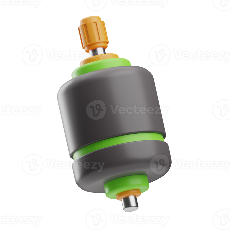 Electrical Tools Object Motor 3D Illustration png