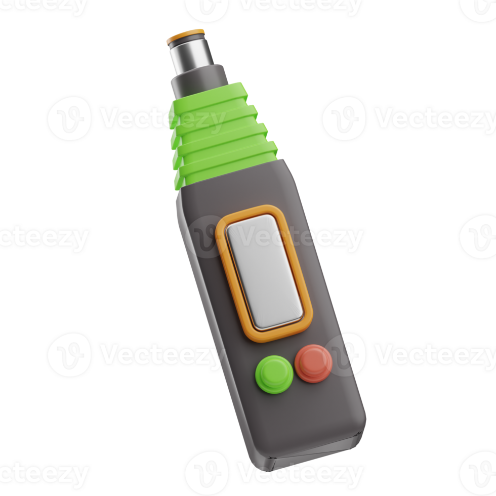 Electrical Tools Object Tester 3D Illustration png