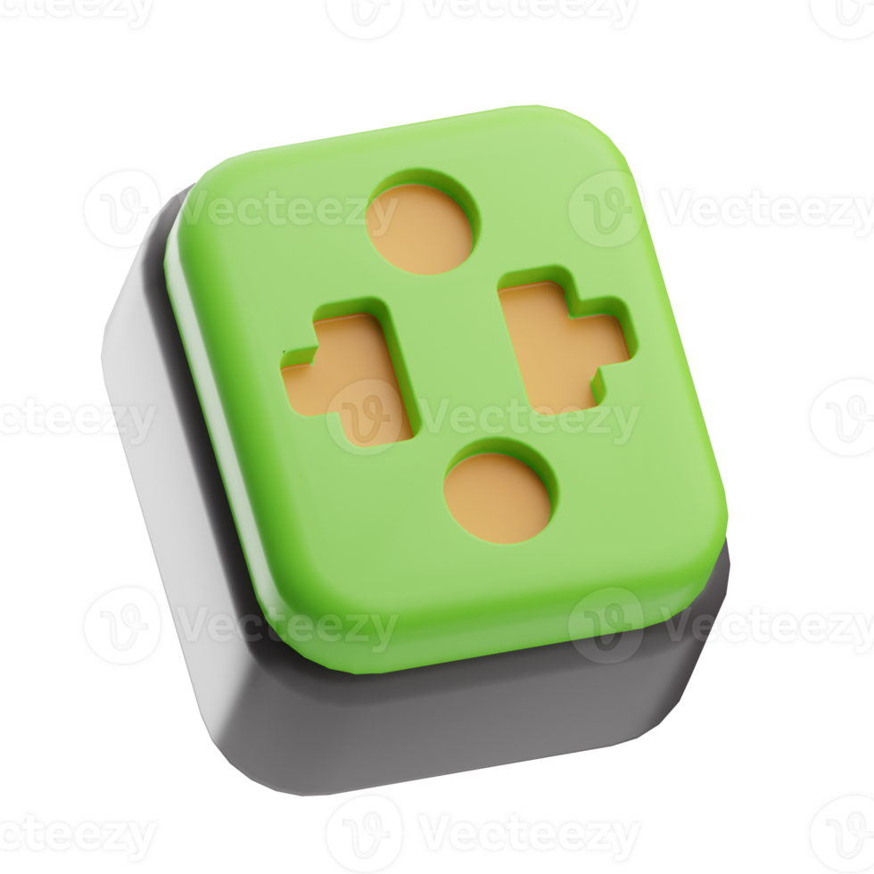 Electrical Tools Object Socket 3D Illustration png