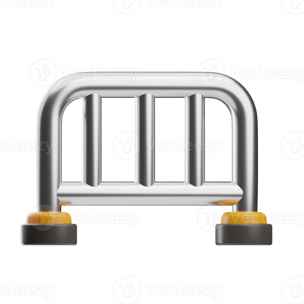 Activism Object Fence 3D Illustration png