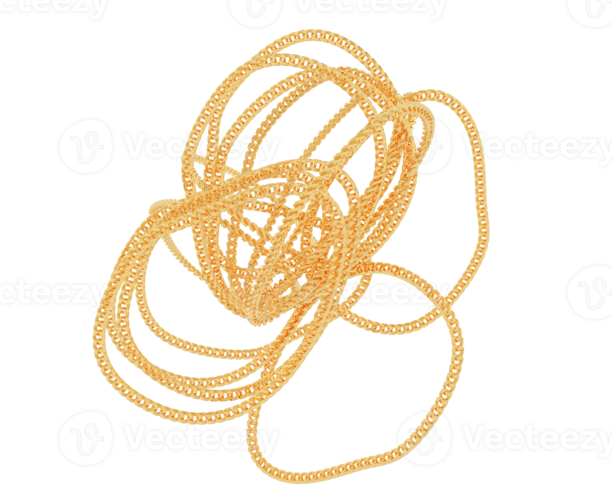 Jewelry isolated on background. 3d rendering - illustration png
