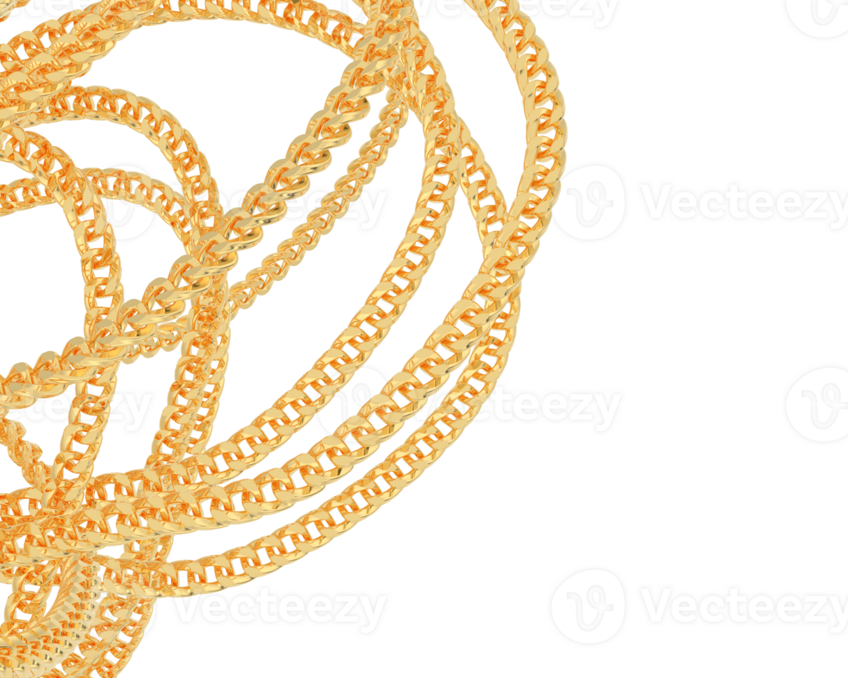 Jewelry isolated on background. 3d rendering - illustration png