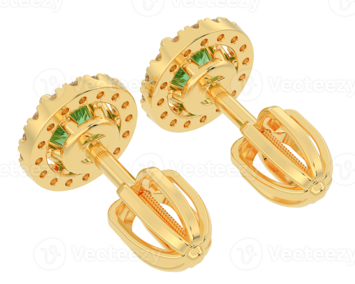 Jewelry isolated on background. 3d rendering - illustration png