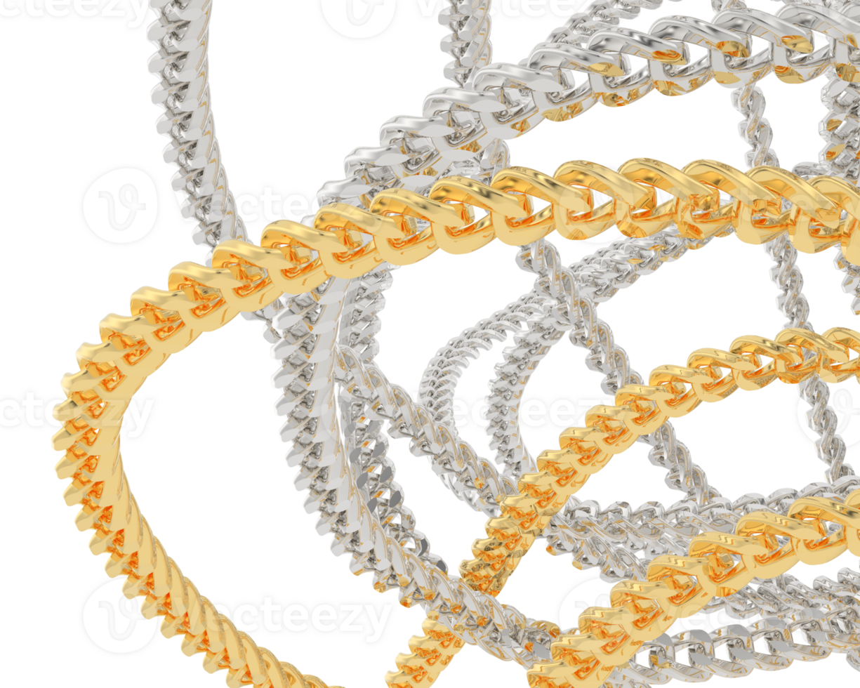 Jewelry isolated on background. 3d rendering - illustration png