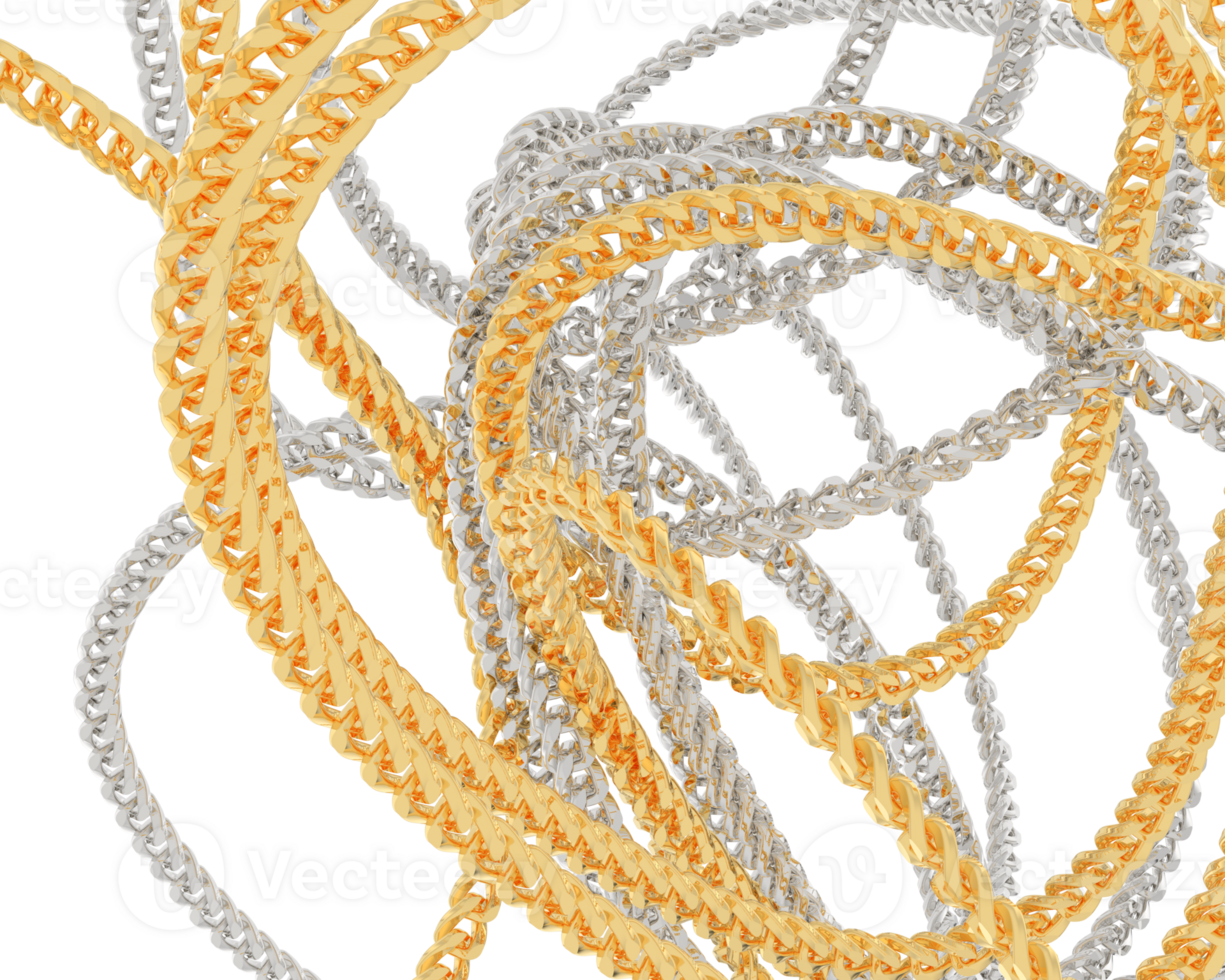 Jewelry isolated on background. 3d rendering - illustration png