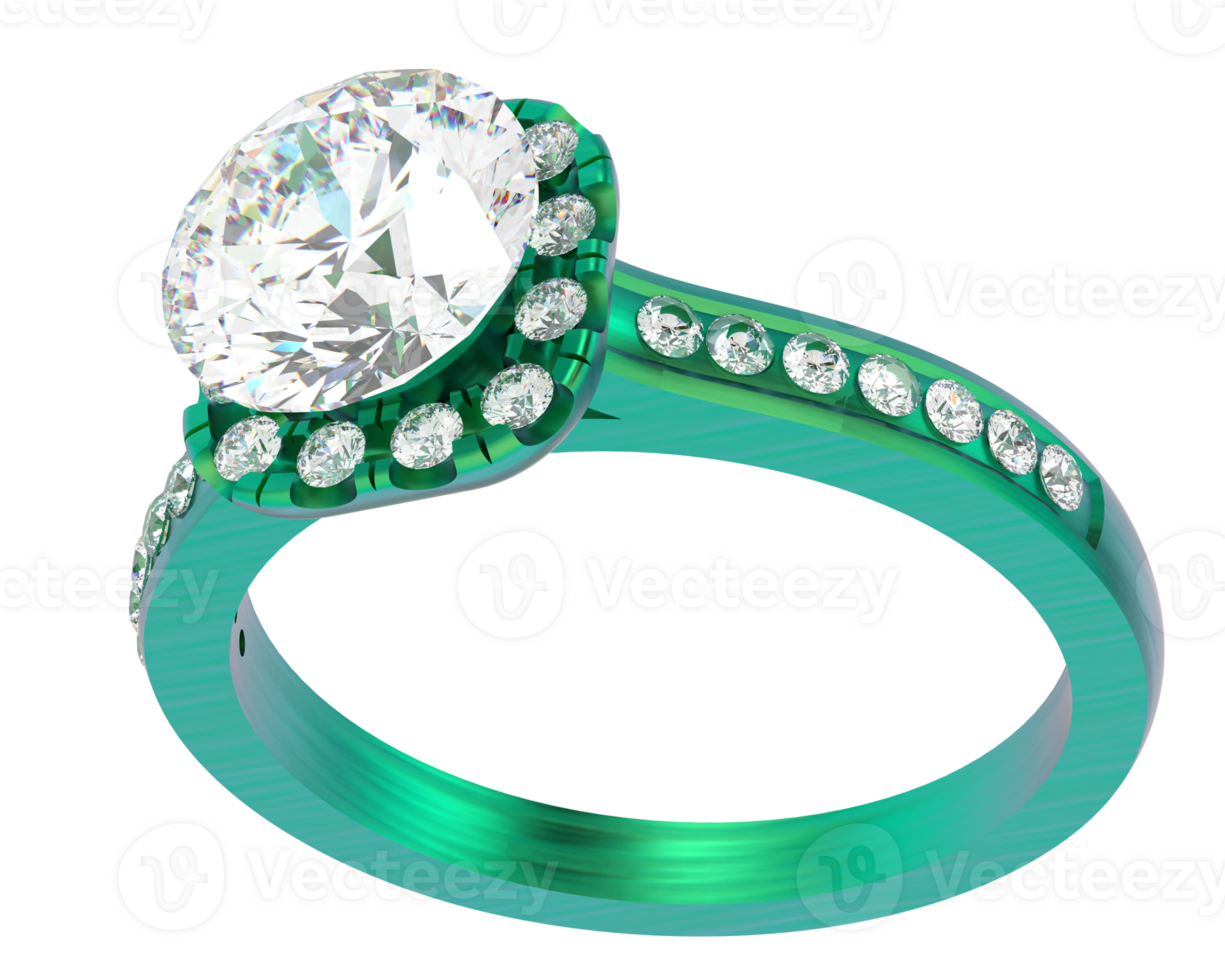 Jewelry isolated on background. 3d rendering - illustration png