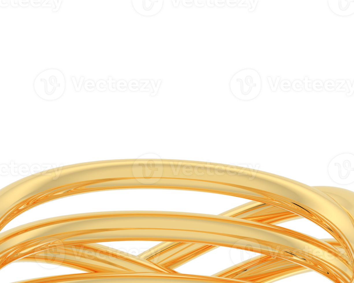 Jewelry isolated on background. 3d rendering - illustration png