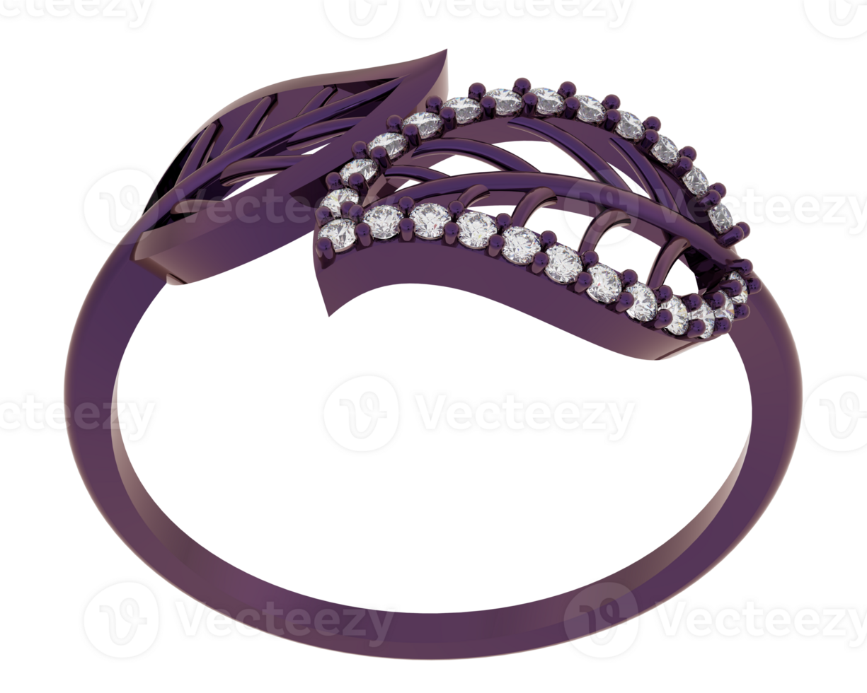 Jewelry isolated on background. 3d rendering - illustration png