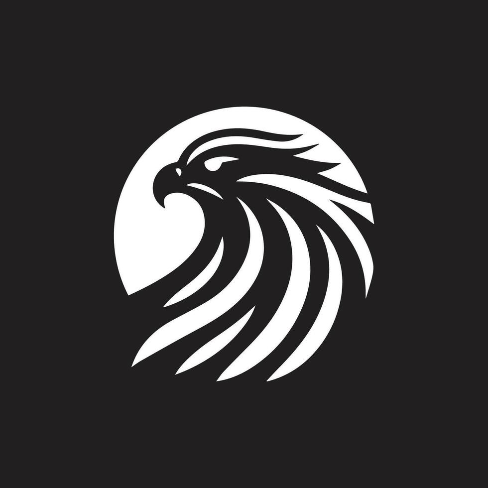 águila cabeza logo diseño vector modelo. águila cabeza símbolo icono.
